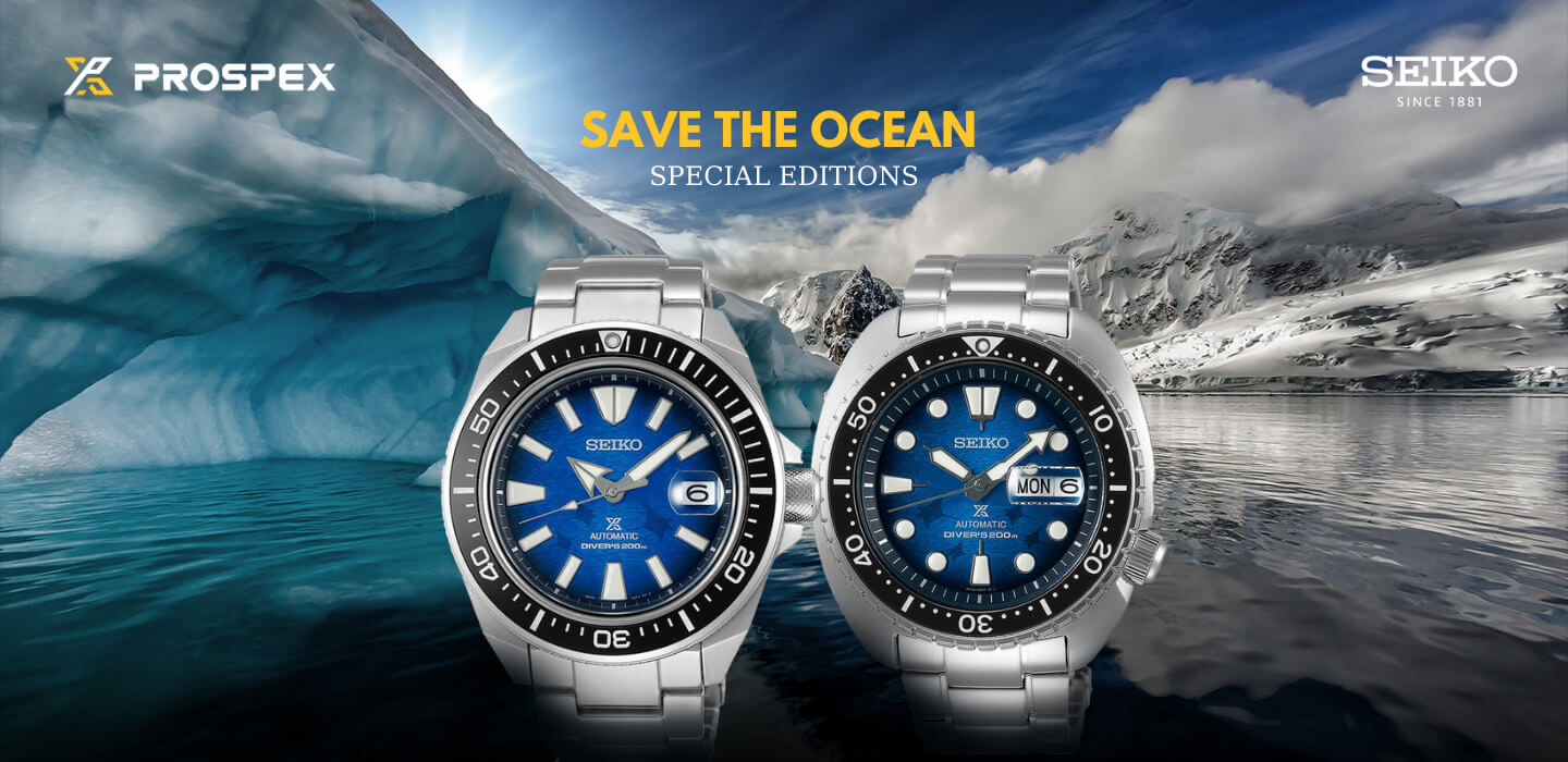 Seiko Save The Ocean Special Editions