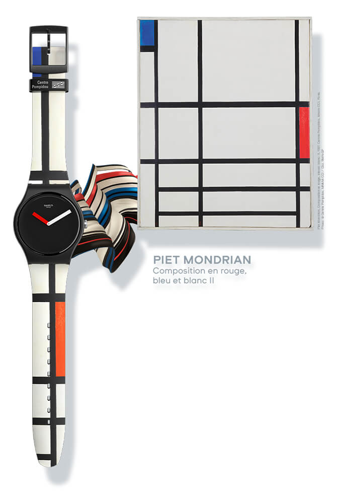 RED, BLUE AND WHITE, BY PIET MONDRIAN
