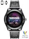 Black Semi-diaphane Touchscreen Smartwatch