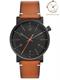 Burnished Brown Leather Strap