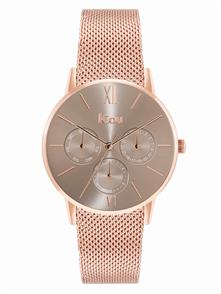 Pink Gold  Stainless Steel Mes