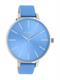 Blue Leather Strap